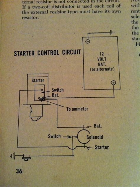 chevy starter wiring diagram wiring diagram images   finder