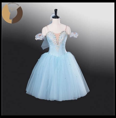 adult midi dresses ballet costumes  performance sky blue tutus  layers soft tulles child
