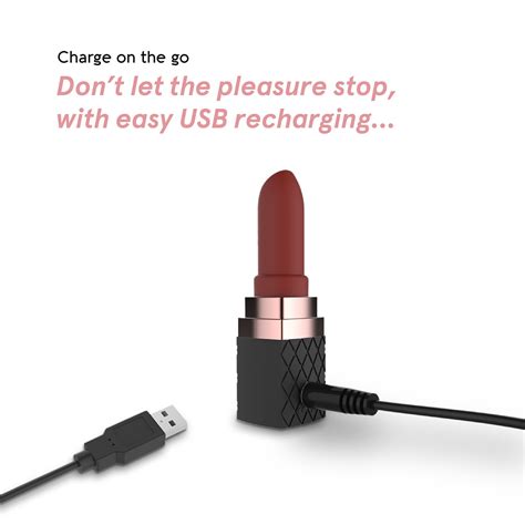 so divine amour rechargeable lipstick vibrator usb plug feelunique