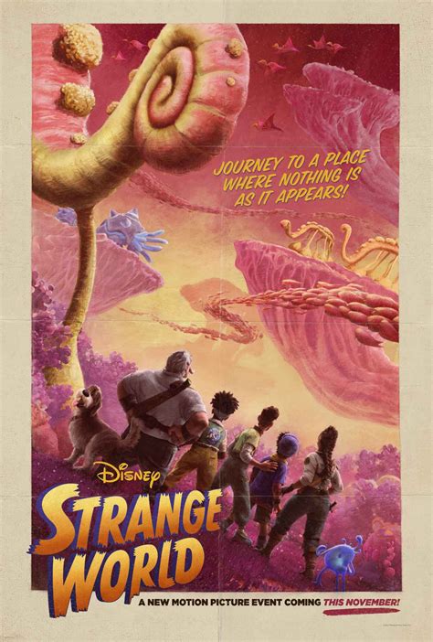 strange world trailer poster  stills debut