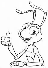 Bugs Flik sketch template