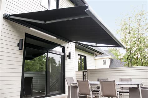cover tech retractable awnings patio awnings   canada