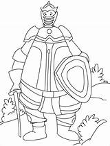 Coloring Pages Medieval Knight Times Giant Knights Kids People Books Getcolorings Popular Queen sketch template