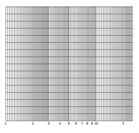 sample log graph paper templates   ms word