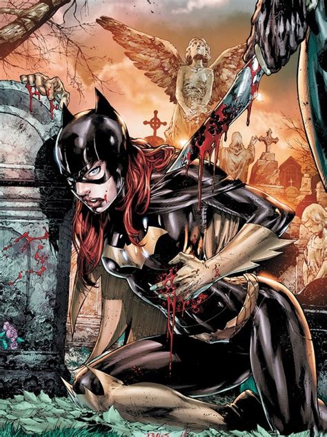 knightfall joker target batgirl in comic series