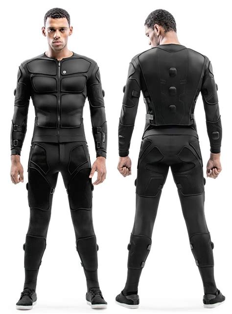 teslasuit full body haptic vr suit full body suit mens workout
