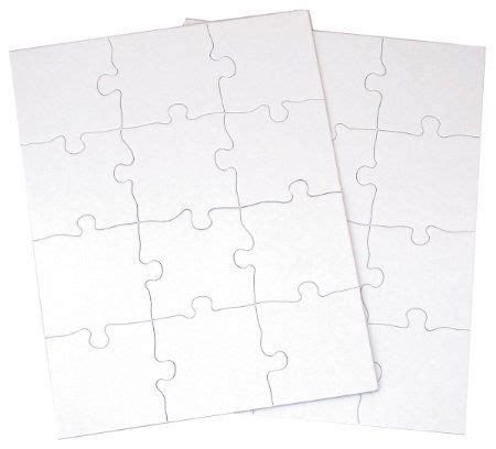 amazoncom inovart puzzle  blank puzzles  piece