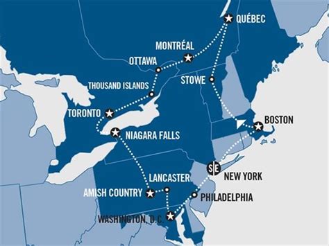 Eastern Discovery Usa And Canada Escorted Tour 2017 2018