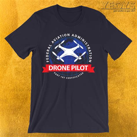 certified drone pilot  shirt faa shirts novelty  funny drone pilot logo men women kids