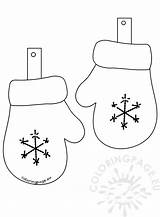 Glove Coloring Winter Garland Reddit Email Twitter Coloringpage Eu sketch template