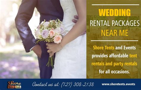 wedding rental packages   shore tents