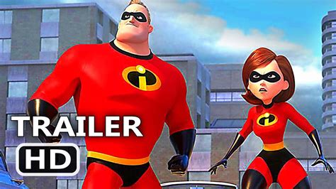 Incredibles 2 New Trailer Pixar 2018 Animated Film Youtube