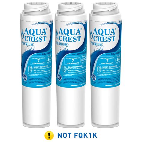 Aqua Crest Gxrlqr Inline Water Filter Nsf 53and42 Certified To Reduce 99