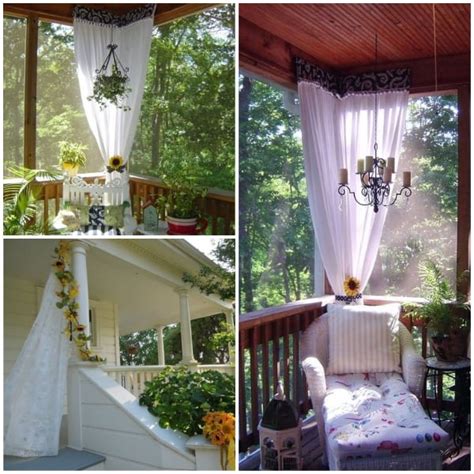 33 Porch Curtain Ideas For Inspiration In 2023 A Nest With A Yard