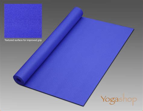 blue yoga mat yogashop
