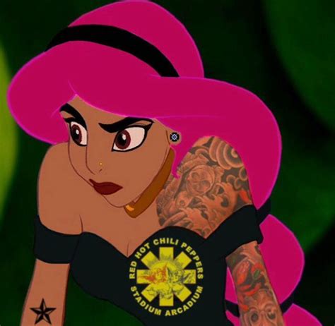 Jasmine Cartoon Punk Jasmine Punk Disney Punk Disney