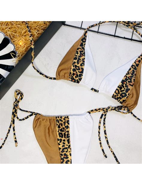 leopard print microkini