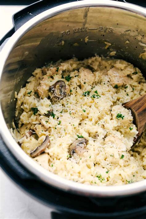 Creamy Parmesan Instant Pot Chicken And Rice The Recipe Critic