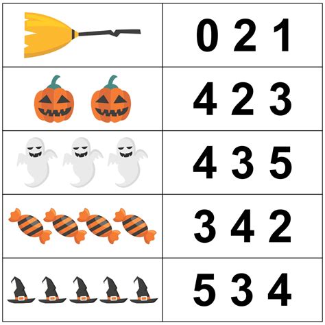 halloween kindergarten worksheets