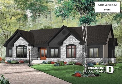 house plan  detail  drummondhouseplanscom ranch style house plans drummond house