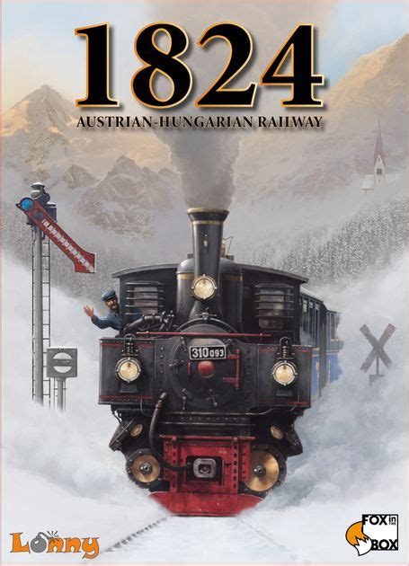 1824 Austrian Hungarian Railway Second Edition Board Game