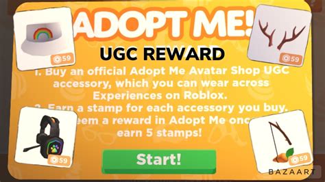 ugc reward roblox adopt  youtube
