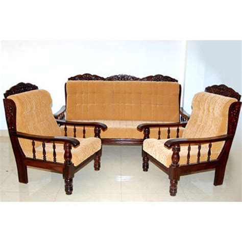 luxury wooden sofa set  rs  set wooden sofa set