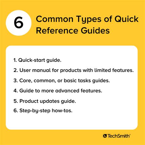 quick reference guide  techsmith blog