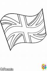 Bandera Unido Reino Inglaterra Banderas Imprimir Aprende sketch template