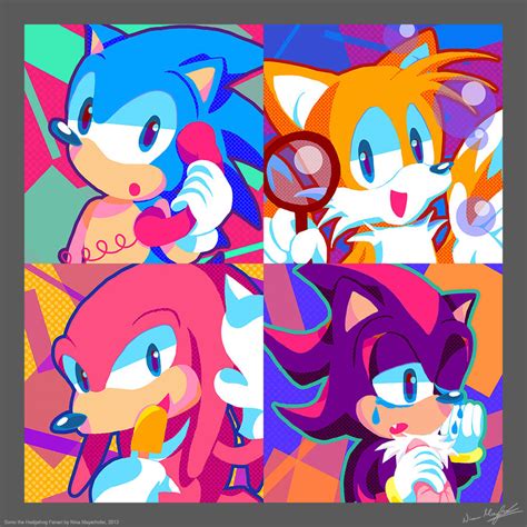 A Moment With Sonic And Friends By Missneens On Deviantart