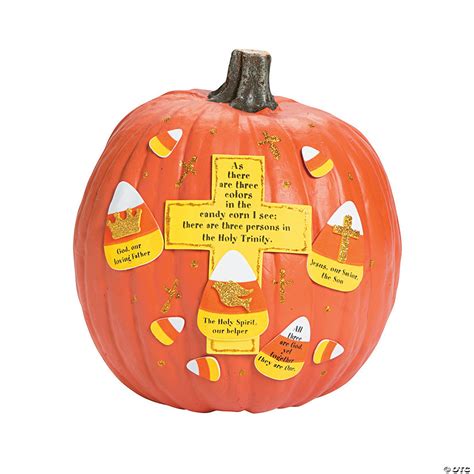 candy corn trinity pumpkin decorating craft kit discontinued