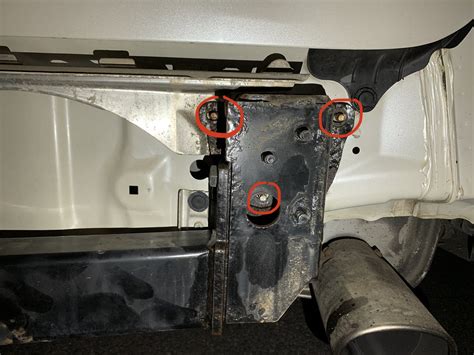 rear bumper beam assembly removal subaru outback forums