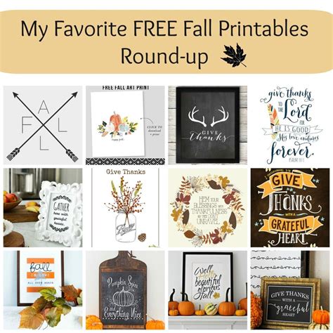 free fall printable round up my faves free printable wall art fall printables free fall