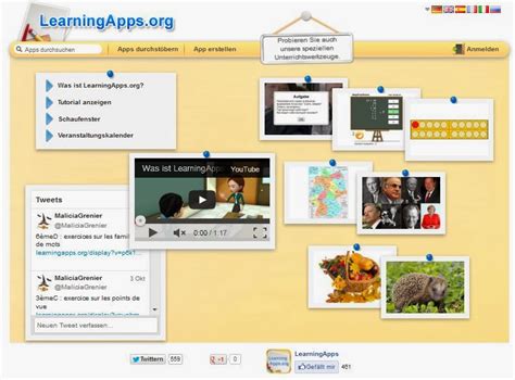 digitale unterrichtsmaterialien und linksammlung learningappsorg