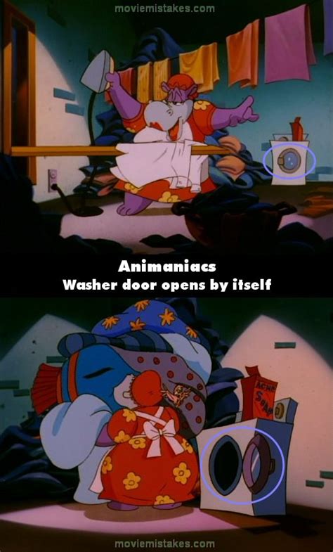 animaniacs 1993 tv mistakes goofs and bloopers