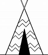 Coloring Wecoloringpage Tipi sketch template