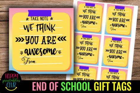 note     awesome tag graphic  happy printables club
