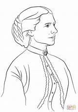 Coloring Keller Helen Clara Barton Printable Pages Color People Famous Sheets Print Drawing Printables Coloringhome History Captain Cook Kids James sketch template
