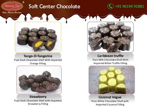 types  chocolates