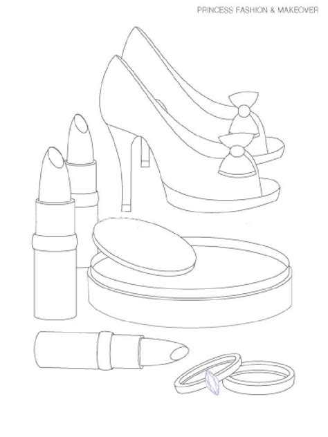 makeup coloring pages  adults     salesperson