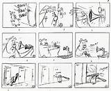 Storyboard Cartoon Story Animation Storyboards Drawing Draw Panels Sketches Boards Movie Avery Tex Storyboarding Storytelling sketch template