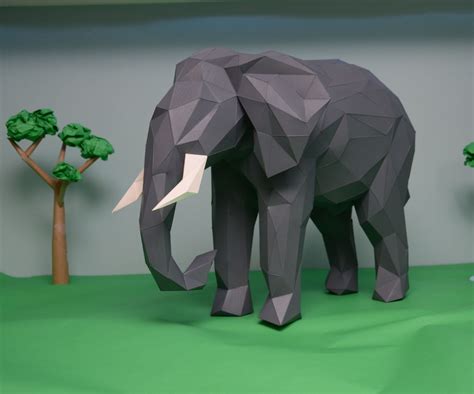 poly paper sculptures  steps  pictures