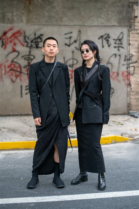 The Best Street Style From Shanghai Fashion Week Spring Summer 2021 Pynck
