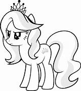 Shimmer Trixie Ponies Getcolorings sketch template