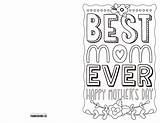 Mothers Printable Cards Color Mother Card Coloring Thanksgiving Ecards Pages Kids Mom Activities Amp Colors Easy Sheets sketch template