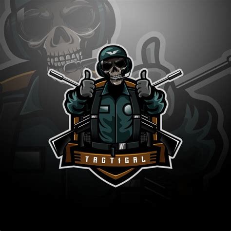 Air Force Tactical Logo Team Mascot Design Photo Logo