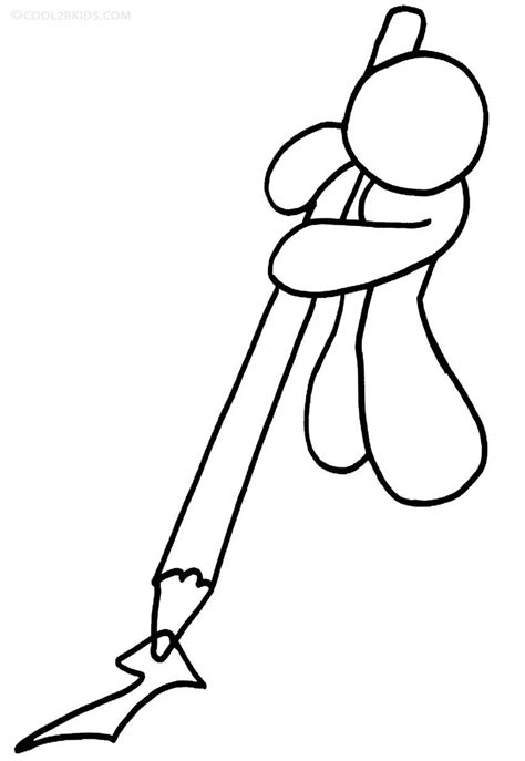 printable pencil coloring pages  kids coolbkids coloriage