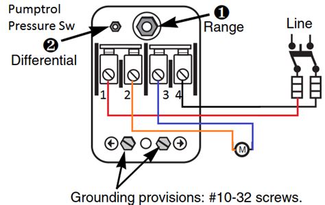 volt  pump pressure switch wiring diagram collection