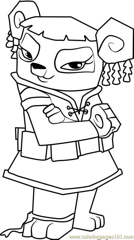 image result  animal jam coloring pages liza animal jam coloring