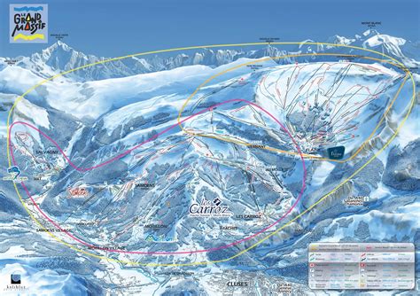 samoens piste map trails marked ski runs sno